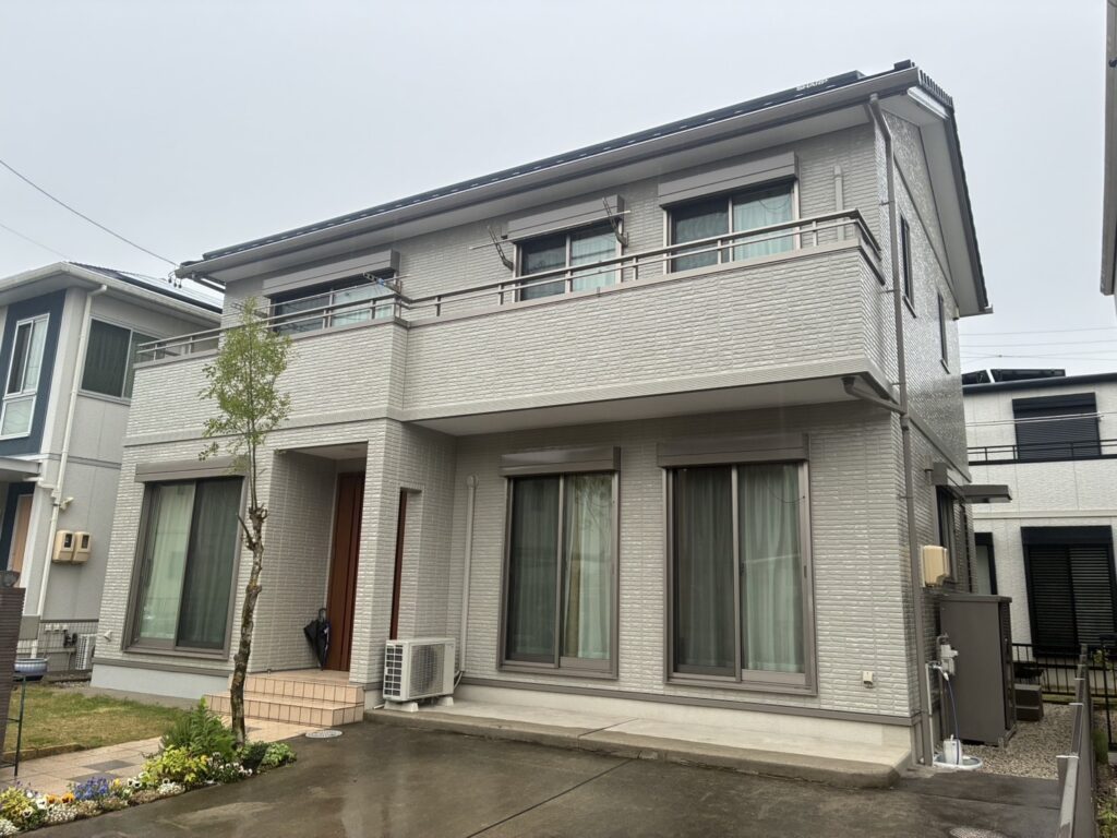 N様邸 外壁塗装リフォーム／屋根瓦ビス緩み戻し