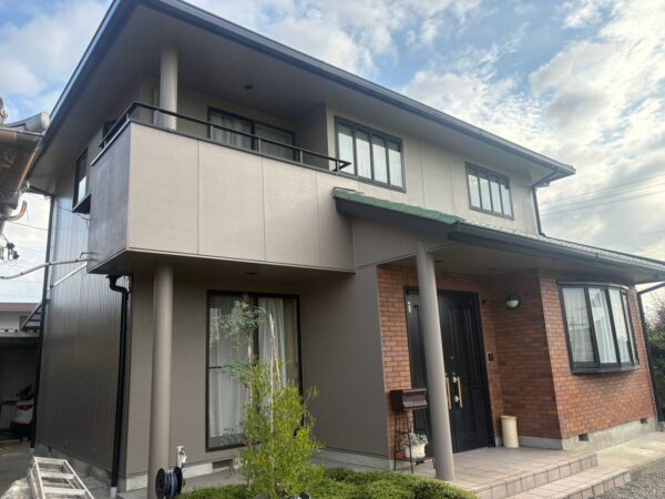 K様邸 外壁塗装リフォーム／屋根棟補修＆袖瓦ビス交換／板金工事