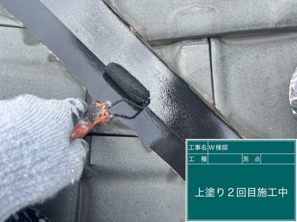 仕上げ2回目です。